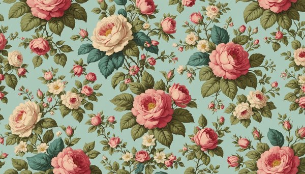 Papier peint shabby chic : des motifs floraux pour chaque pièce